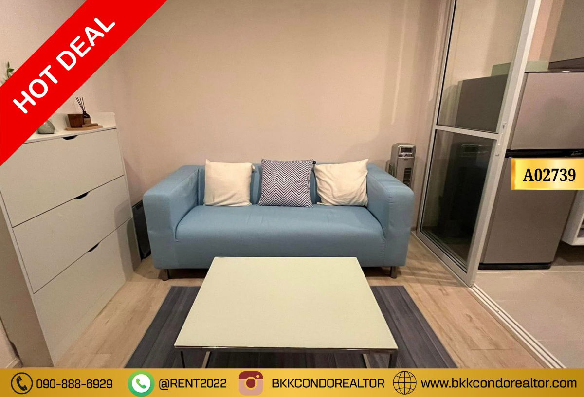 🍀🍀🍀BEST DEAL🤩 For Rent📌The Base Sukhumvit 77 (Line:@rent2022), Beautiful room with Good price and Ready to move in!!