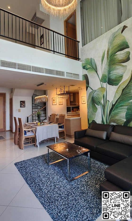 📲@556ryccg 🏙️Duplex 109 sqm 2 Bedroom Floor20 The Empire Place Sathorn Fully furnished near Sky walk Chong Nonsi, BTS Chong Nonsi