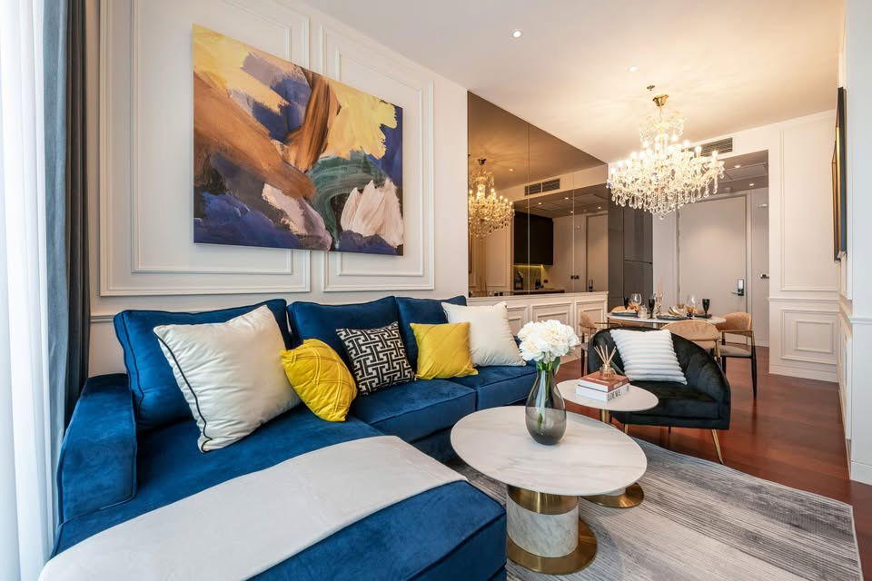 📲Line ID @556ryccg 🐎1 Bedroom 50 sqm Floor19 KHUN by YOO - Sukhumvit55 Road Fully furnished near BTS Thonglor 1.2KM