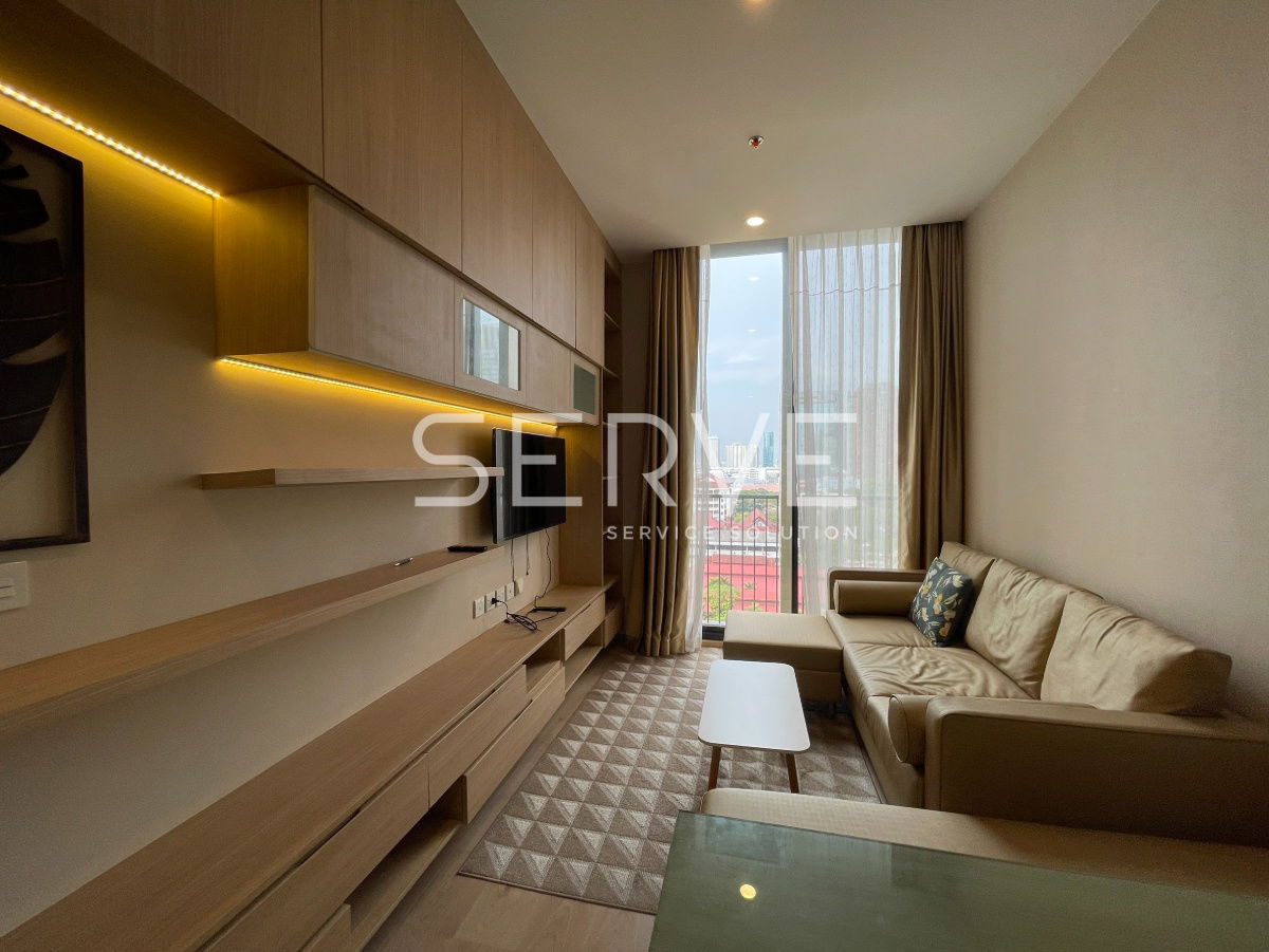 🔥Hot Price 35K🔥 - Corner Room 1 Bed 45.09 sq.m. High Fl. Good Location Close to BTS Asok & MRT Sukhumvit 550 m. at Noble BE19 Condo / For Rent
