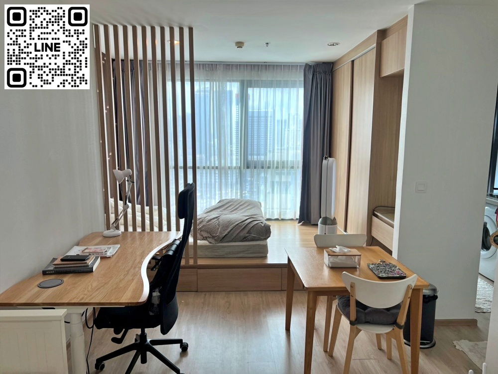 📲Line OA @556ryccg 🌃1 Bedroom 40 sqm Floor28 Ideo Chula-Samyan Fully furnished near subway MRT Samya