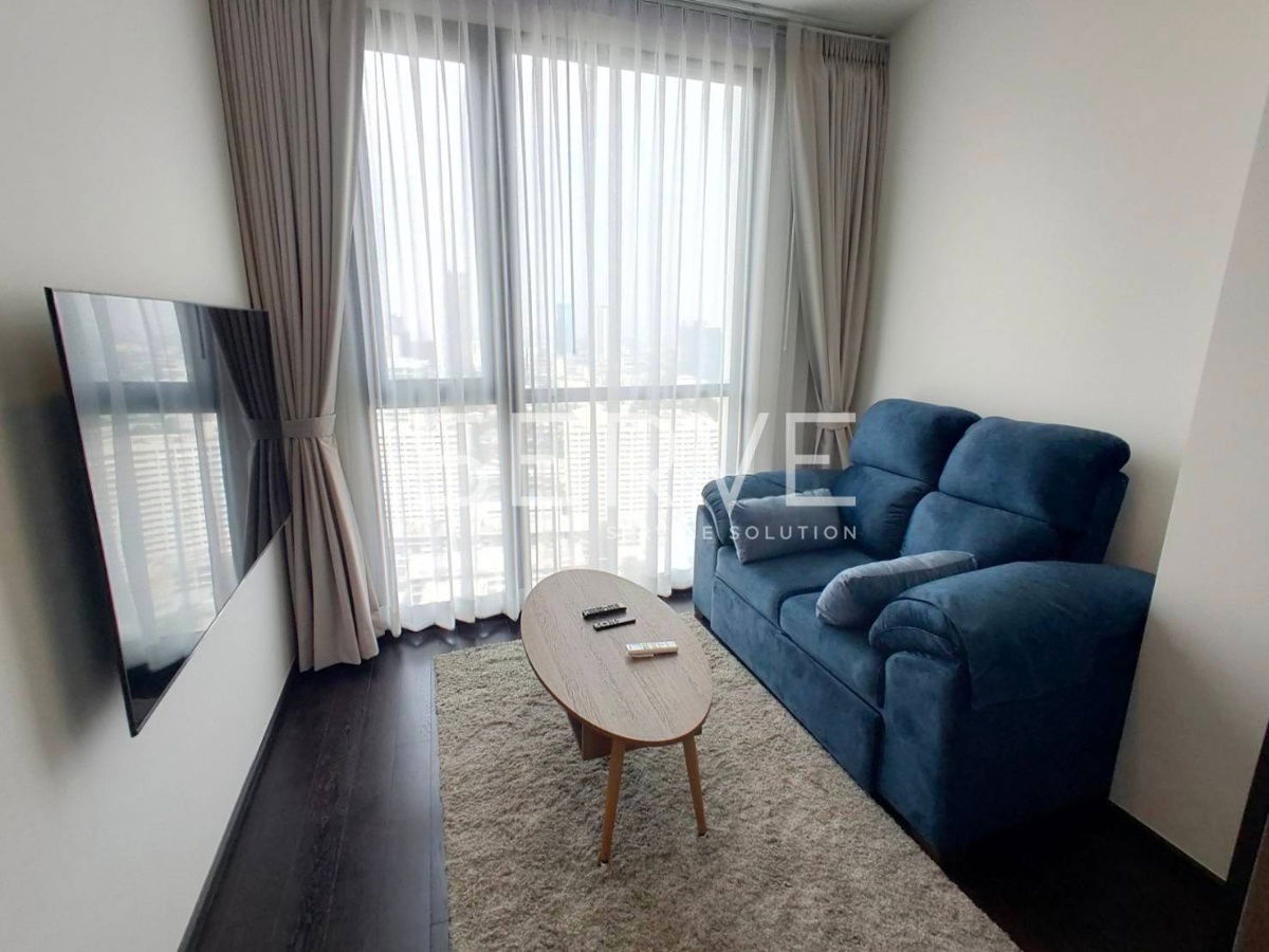 🔥Nice View 2 Beds 1 Bath with Bathtub Super High Fl. 30+ Good Location BTS Thong Lo at Park Origin Thonglor Condo/ For Rent