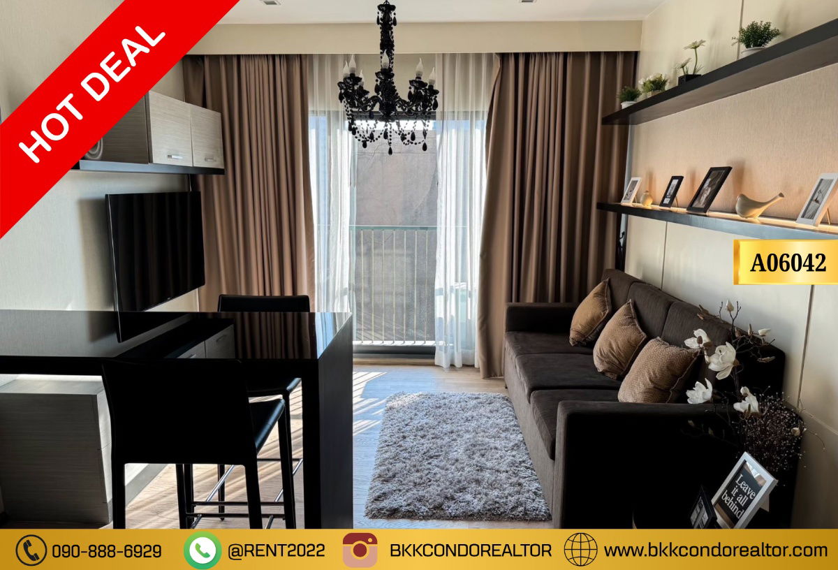 🍀🍀🍀Beautiful Room💖For Rent 📌Noble Remix Thonglor (Line ID: @rent2022) Fully furnished!