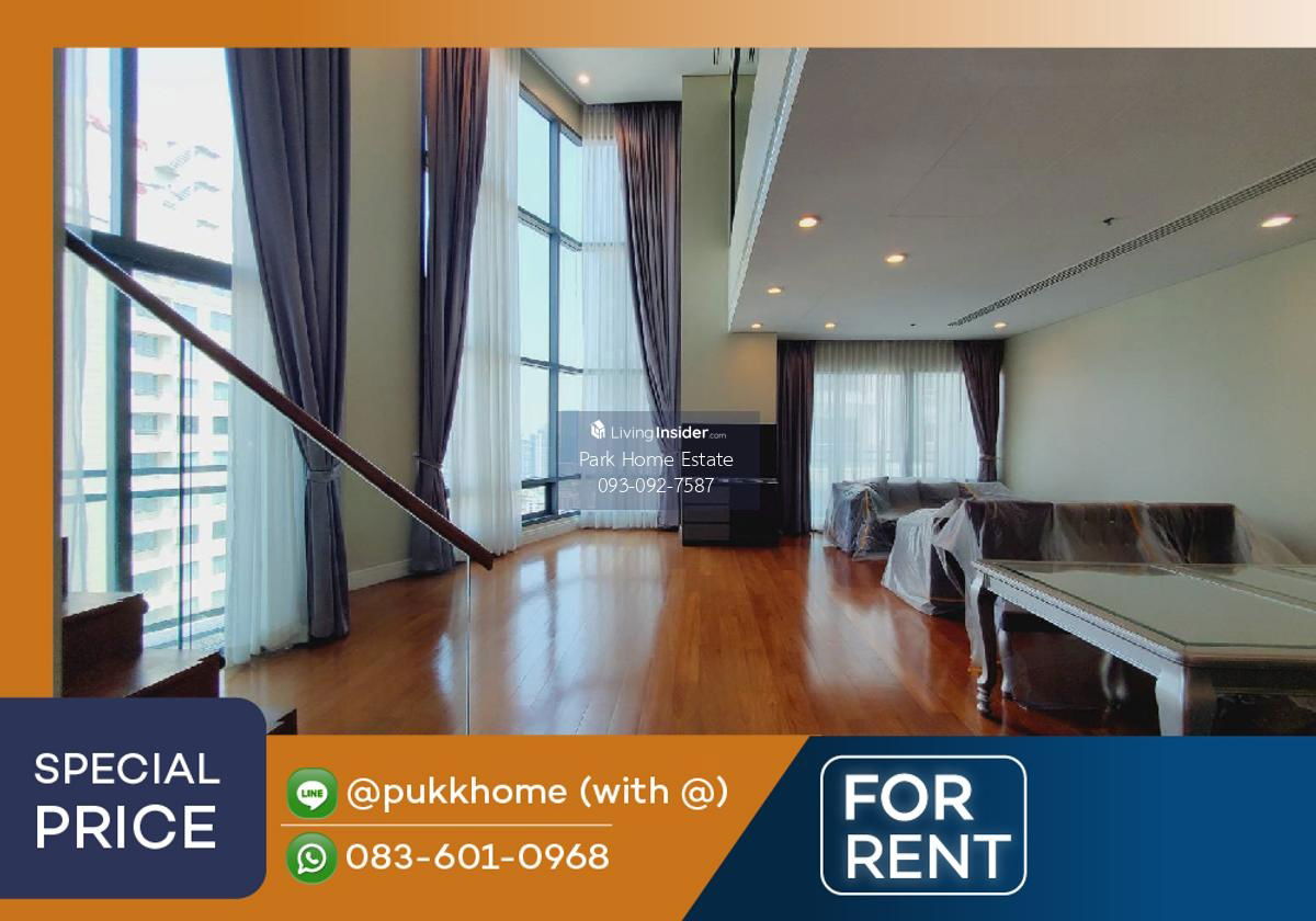 အိပ်ခန်း ၃ ခန်း Duplex Bright Sukhumvit 24 📞-083-601-0968