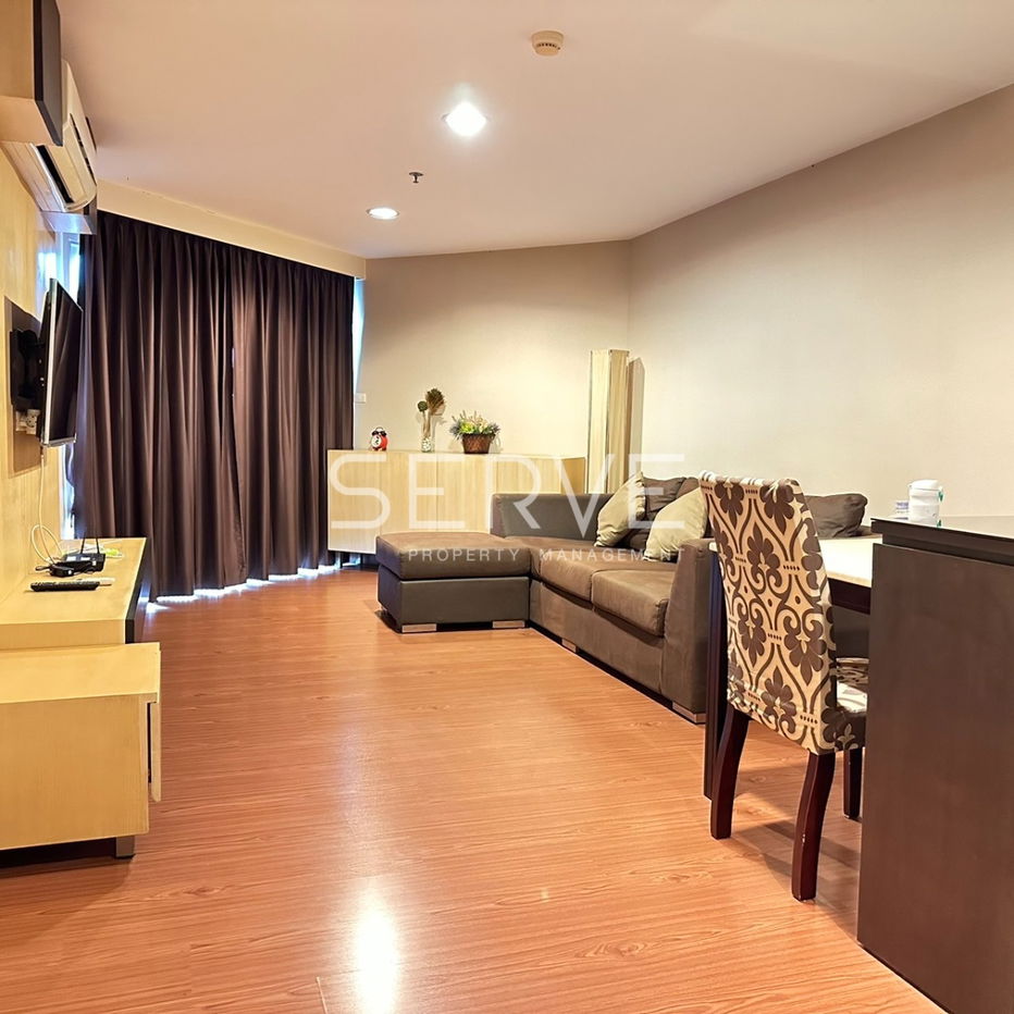 1 Bed Large Room Good Location MRT Phra Ram 9  500 m. and CentralPlaza  @ Belle Grand Rama 9