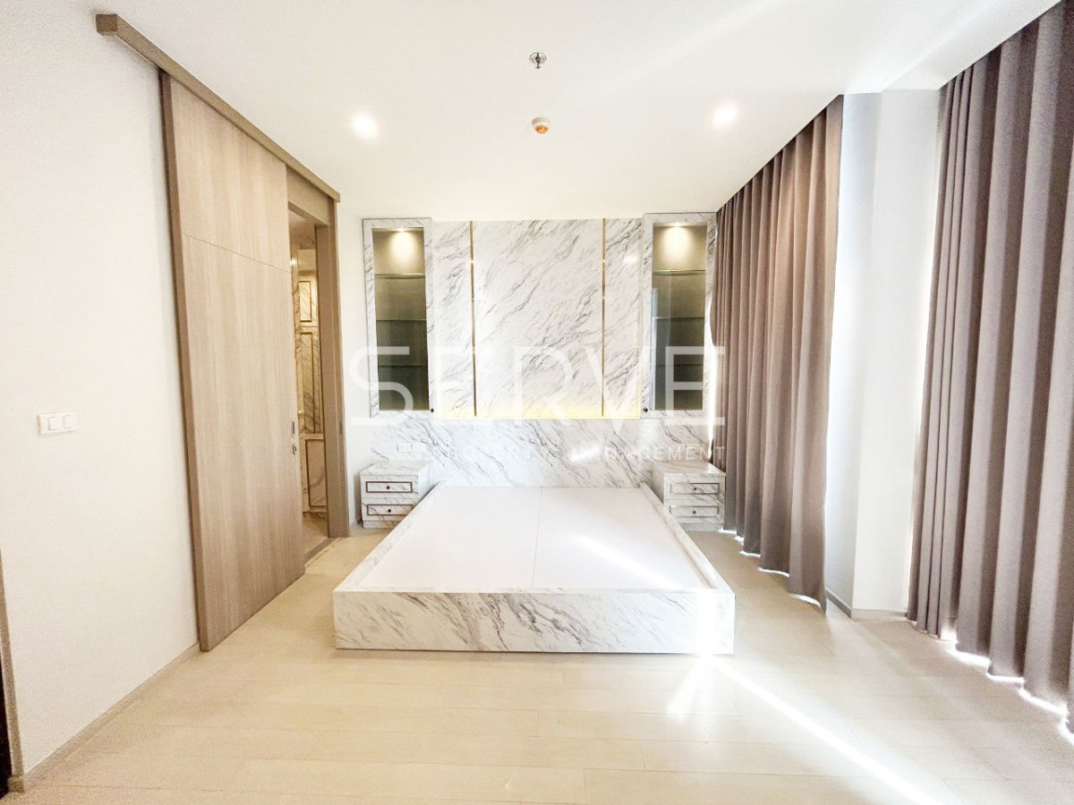 🔥30K🔥- Studio with Partition 49.35 sq.m. Super High Fl. 30+ Nice View & Prefect Location Next to BTS Phloen Chit at Noble Ploenchit Condo / For Rent