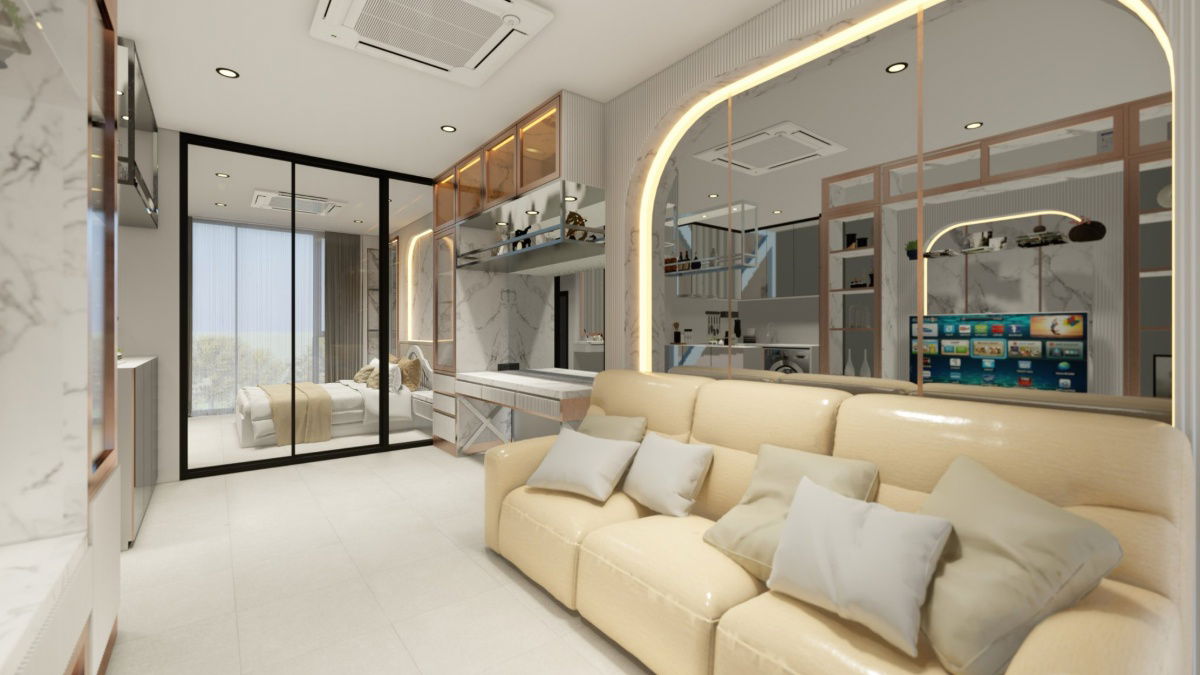 Super Luxury For Rent Supalai ICON Sathorn 45 SQM 1 Bedroom Beautiful Decorated, Near BTS Sala Daeng