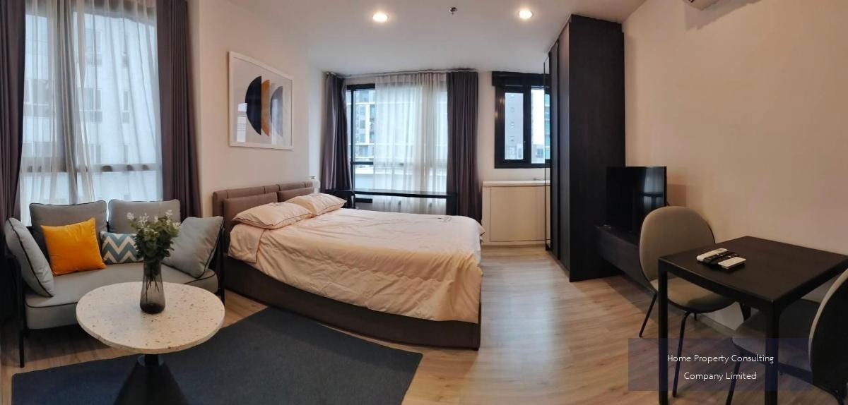 Condo for Rent: XT Huai Khwang, 10th Floor, Building B, near MRT Huai Khwang 700 m, 9 mins walk | Line ID: @condobkk