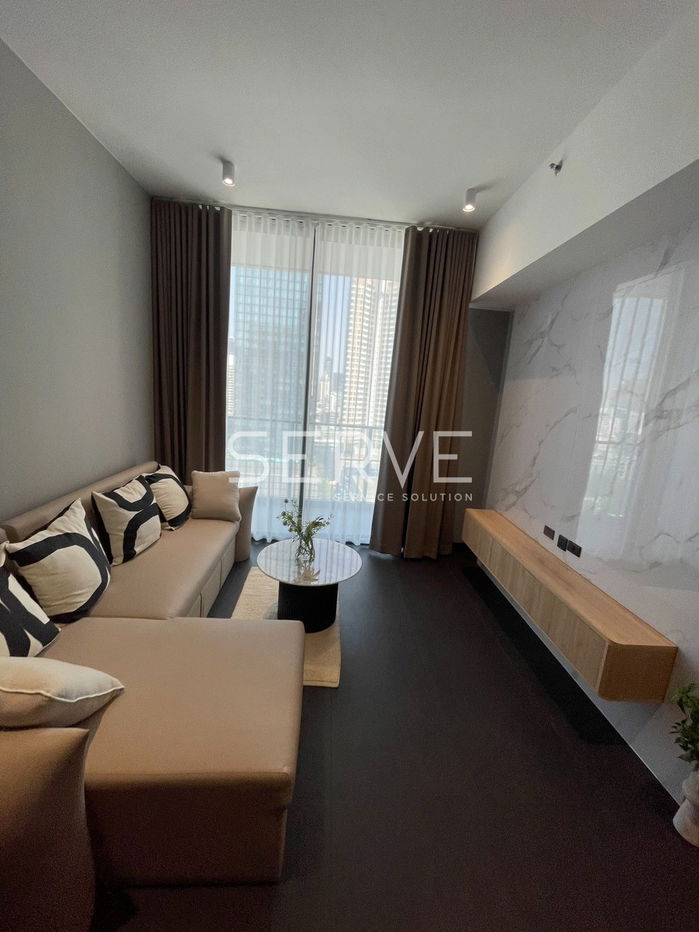 2 Beds with Bathtub Nice Room 98.31 Sq.m. Good Location Close to BTS Saint Louis 180 m. at Tait Sathorn 12 Condo / For Rent