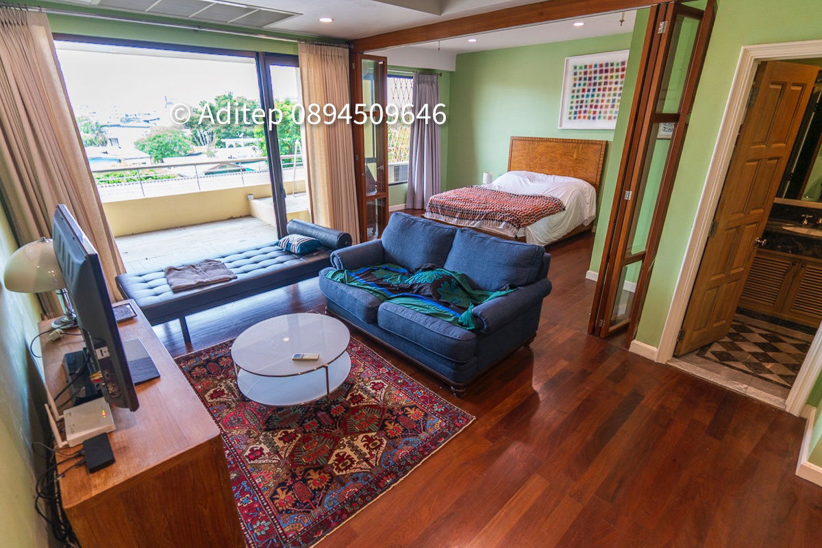 Riverside condo, Baan Chao Phraya Condo, 74 sq.m., 1 bedroom, 4th floor, near ICONSIAM, fully furnished, beautifully decorated, ready to move in