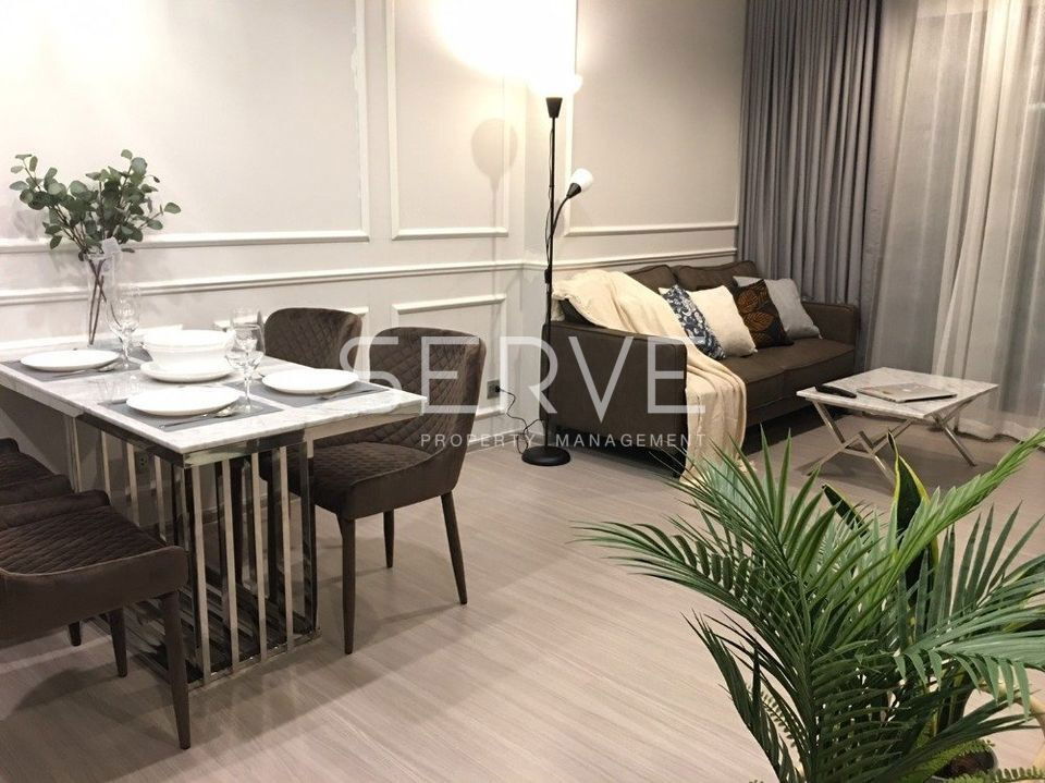 2 Beds Large Room  Super High Floor Unblock view Good Location Close to MRT Rama 9   350 m. @ Life Asoke - Rama 9