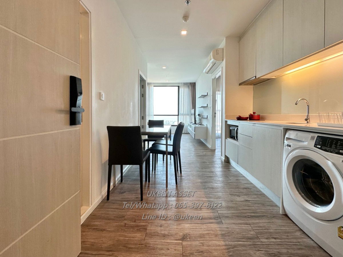 UK01-011Condo ငှားရန်ရှိသော KnightsBridge the Ocean ၊ အိပ်ခန်း 2 ခန်း ၊ ရေချိုးခန်း 2 ခန်း ၊ 57 စတုရန်းမီတာ ၊ တစ်လ 20,000 ဘတ် ( ၁ နှစ် စာချုပ် )