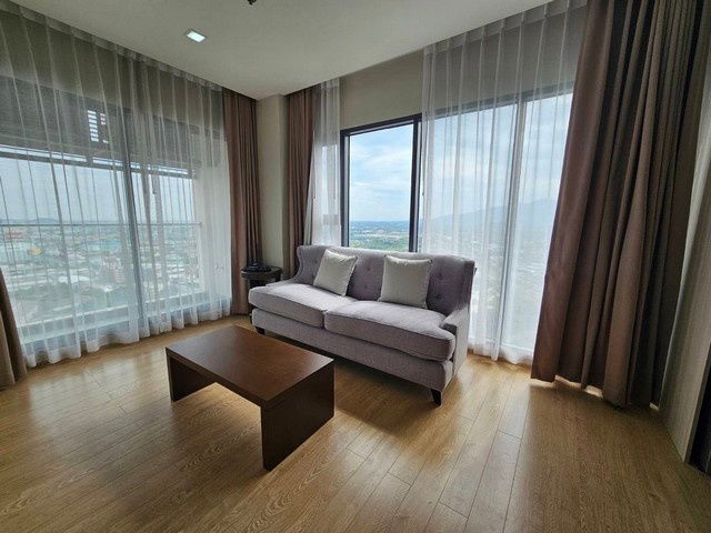 UK01-010UK01-010 Condo for rent, Infinity One Condo, next to Central Chonburi, corner room, 1 bed, 29th floor, price only 17,000 baht, city view.