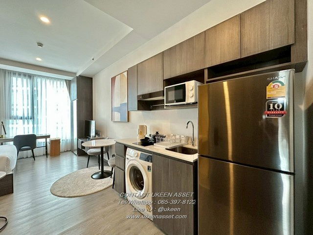UK01-017Condo for rent Hampton Sriracha, newly condo, 1 Studio, 15-20th floor **There are many rooms, 28 sq m.**Free WiFi** Price 19,000 baht