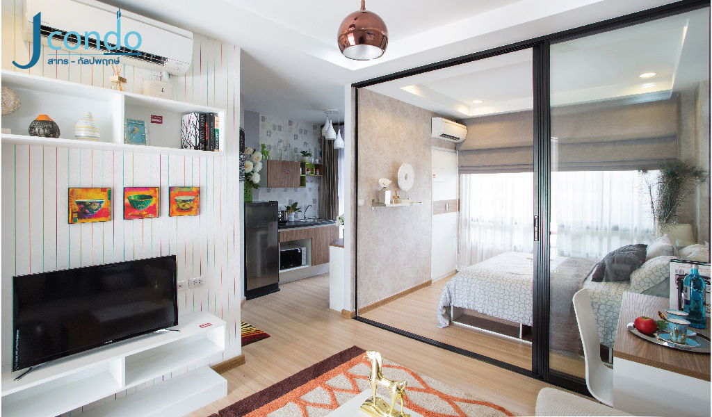 ✨ Condo for Rent – Ready to Move In! Located at J Condo Sathorn – Kalapapruek Brand-new unit in a great location, fully furnished and well-decorated.