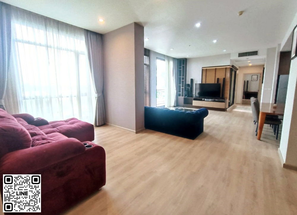 📲Line ID @556ryccg 🏢4 Bedroom 200 sqm Floor 6 The Capital Ekamai-Thonglor Fully furnished 4 Parking