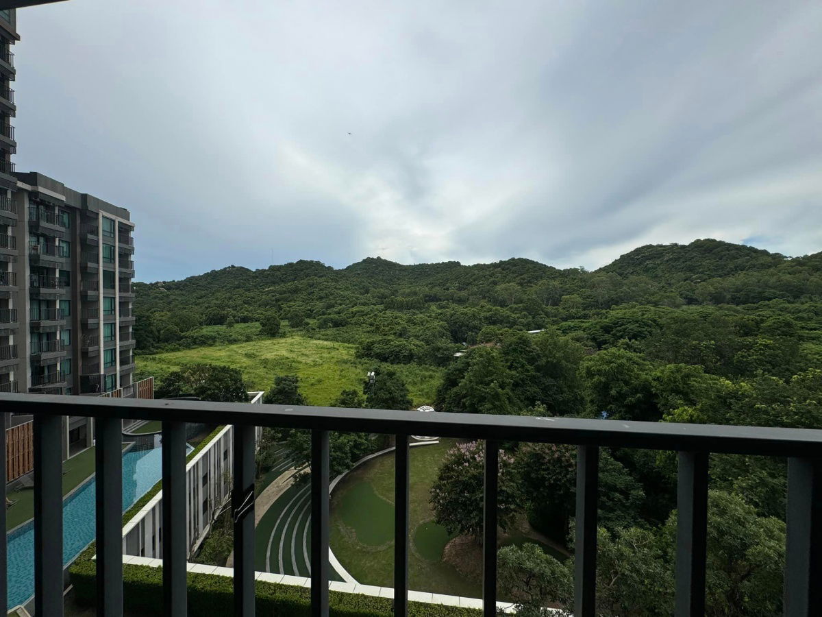 UK01-044 Condo Knightbridge The Ocean Sriracha 8,500 baht/month (1 bedroom, 1 bathroom) 30 sq m. 8th floor, mountain view, swimming pool view