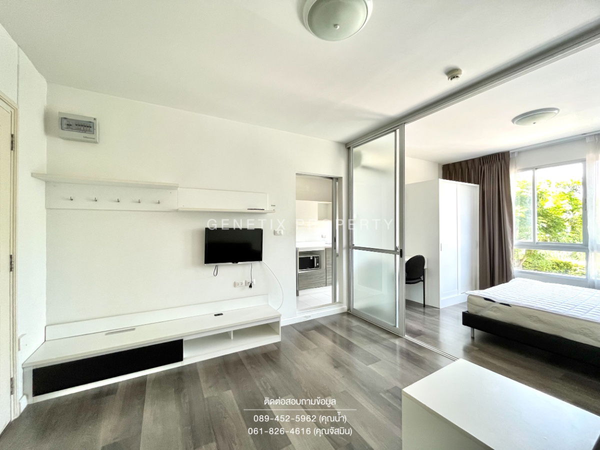 Condo for rent, DCondo Phase 1 30 sqm. Fully furnished 8,500 THB / month