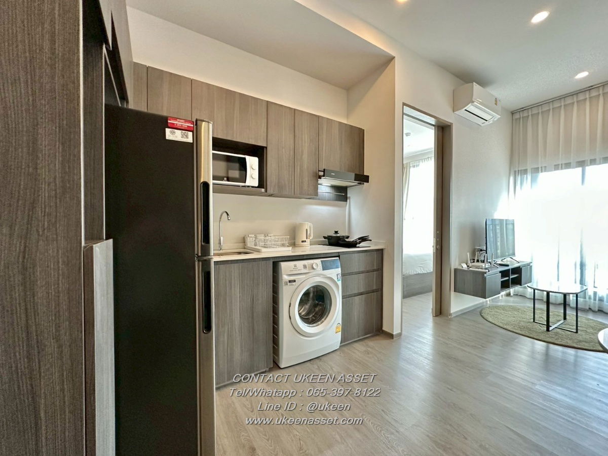 UK01-048 For rent Hampton Sriracha, luxury condo in the heart of Sriracha, fully furnished, 1 bedroom, 32 sq m. Price 23,000 baht/month **Free WiFi