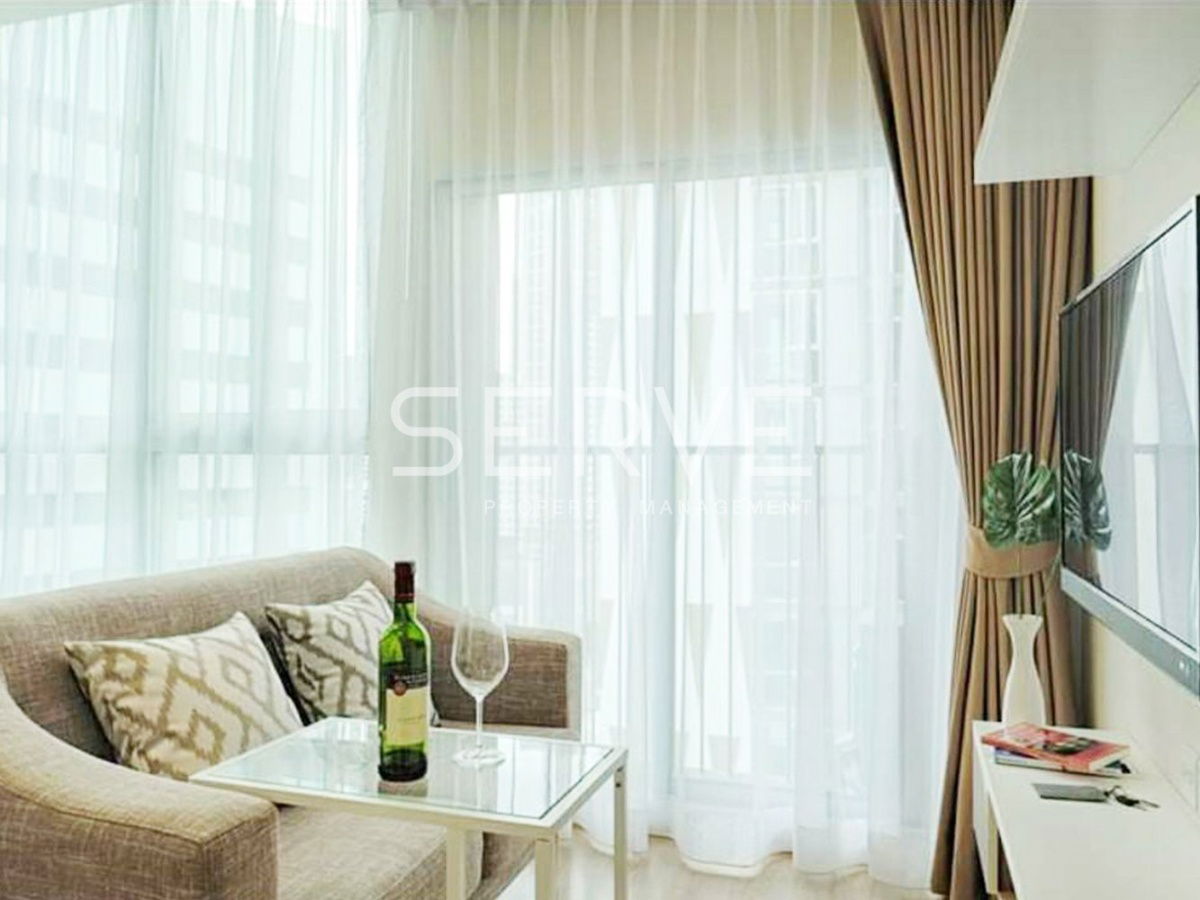 Cozy Studio fully furnished City view Good Location Close to MRT Thailand Cultural Centre Station 80 m   @  Noble Revolve Ratchada 2