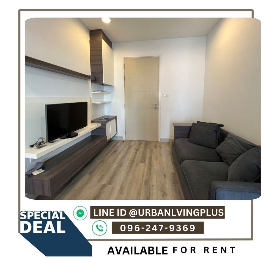 ( U20250613300 ) Tel/Line 096-2479369 FOR RENT !!!  Centric Sathorn St.louis // 1 BEDROOM 1 BATHROOM 36 SQ.M. RARE ITEM✨✨