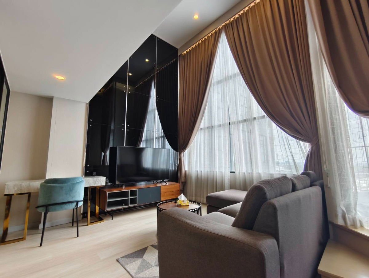 OMG064   Nice Duplex 1 bedroom unit - near Sathorn @ [ KnightsBridge Prime Sathorn ]  16-Jan-26