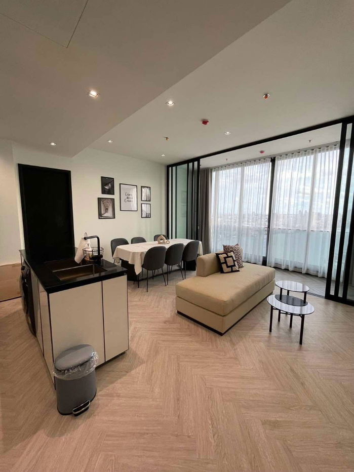 EXCLUSIVE! (RC2580) Chapter Charoennakon Riverside for rent nice room, nice view with nice price 60,000 Line:  @metroestate