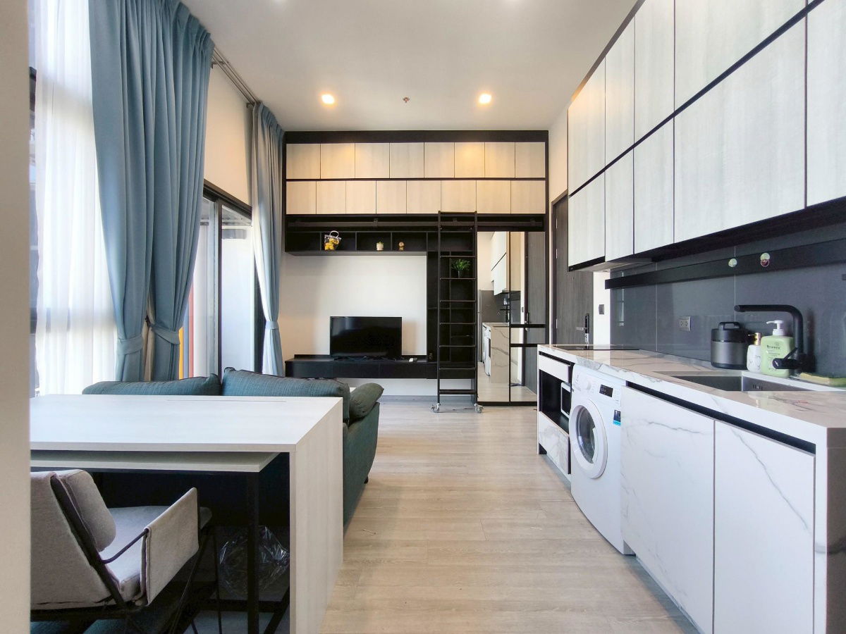 🌆 For Rent: THE LINE Sukhumvit 101 | Only 250 m from BTS Punnawithi | Fully Furnished | High Floor with Unblocked View | Ready to Move In @90condo 🌃