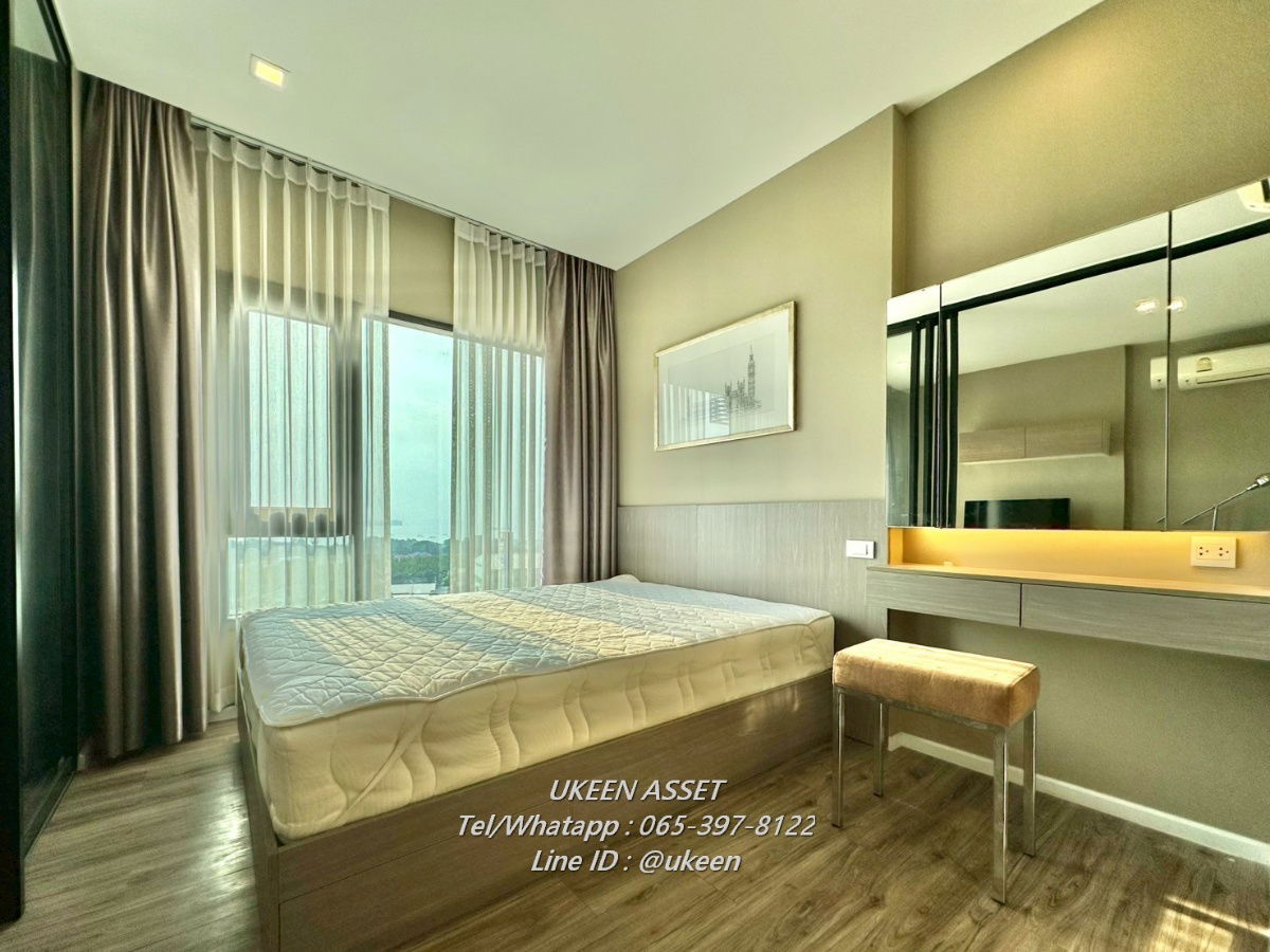 UK01-211 For Rent Condo Knightsbridge The Ocean Sriracha: 1 bedroom, size 35 sq.m., 10,000 baht/month (1 year contract)