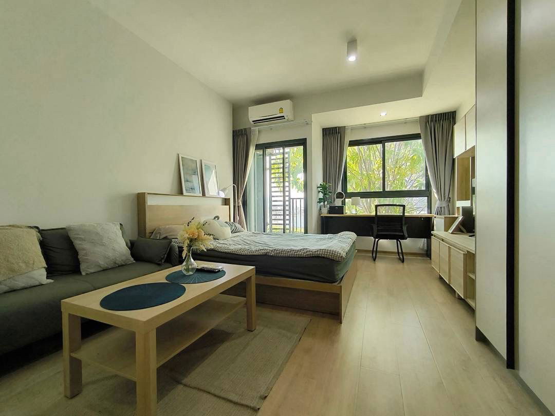 P988 Condo for rent IDEO Rama9-Asoke (Ideo Rama 9-Asoke) near MRT Rama 9, beautiful room, fully furnished, ready to move in.