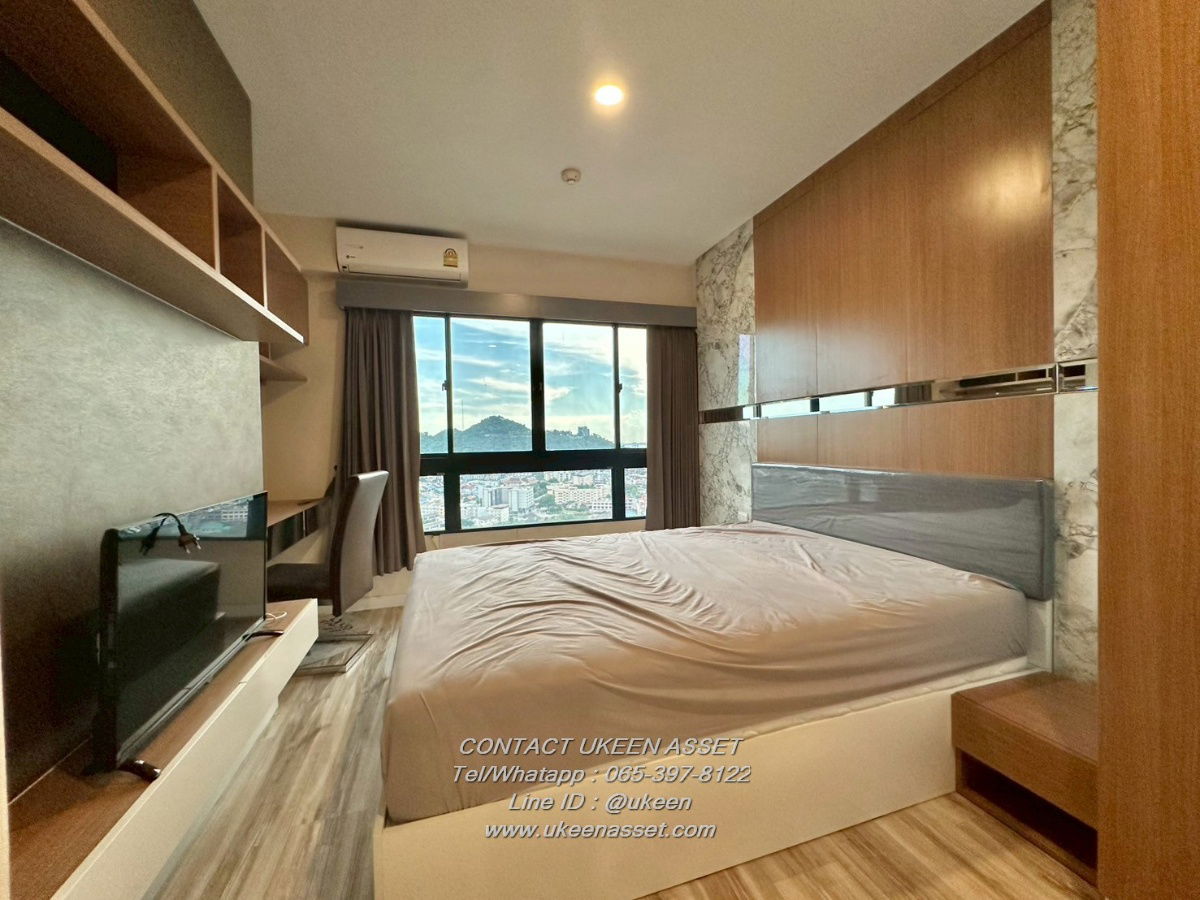 UK01-229 Plus Condo Sriracha ငှားရန်ရှိသည် : အိပ်ခန်း 1ခန်း 8,500 ဘတ်/လ |