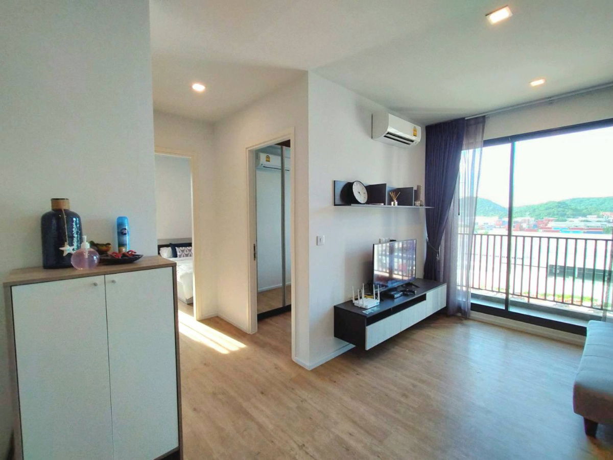 UK01-215 for rent Notting Hill Laem Chabang-Sriracha: Rental 16,000 baht/month 2 bedrooms | 1 bathroom | 1 living room 47 sq.m.