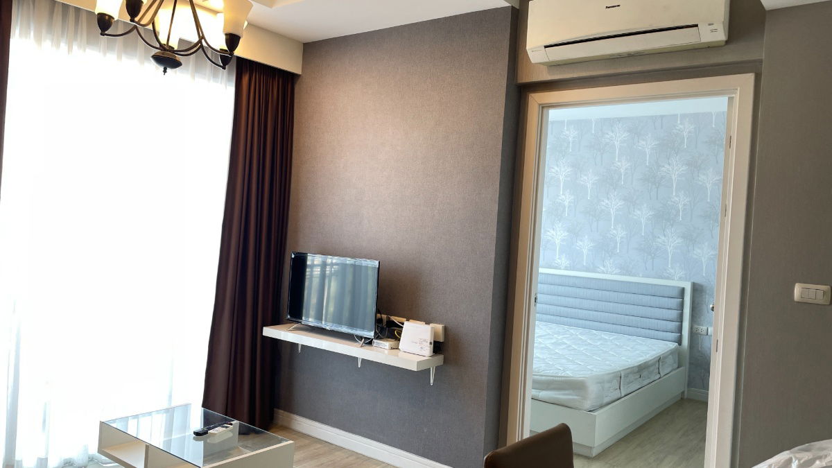 UK01-197 Condo for rent The Patio Bangsaen  1 bedroom 1 bathroom 38 sq m. | Fully furnished Price 15,500 THB/Mont. Near the beach