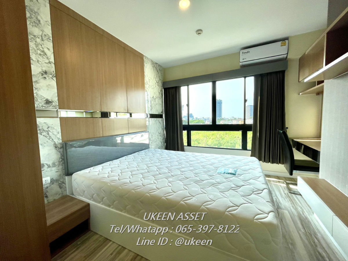 UK01-208 For Rent Plus Condo Sriracha :1 Bedroom | 33 sq.m. Adjacent to Assumption Sriracha 8,500 baht/month