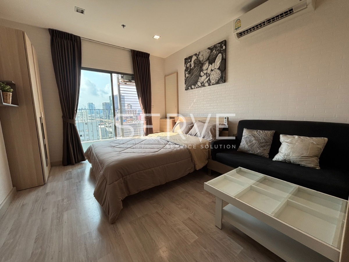 🔥Hot Price 15K🔥 - Studio Nice Room 22 sq.m. Good Location Next to BTS On nut 100 m. at Ideo Mobi Sukhumvit Condo / For Rent