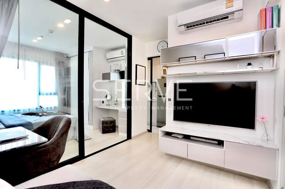 1 Bed Large Room Good Location Next to MRT Phetchaburi 130 m. & Arl Makkasan 20 m. @   Life Asoke