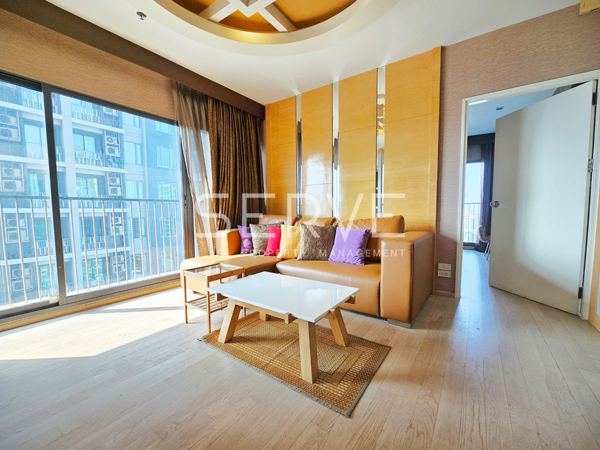 🔥Hot Deal 29K🔥 - Corner Unit 1 Bed with Bathtub 60.99 sq.m. High Fl. Perfect Location BTS Thong Lo at Noble Remix Condo / Condo For Rent