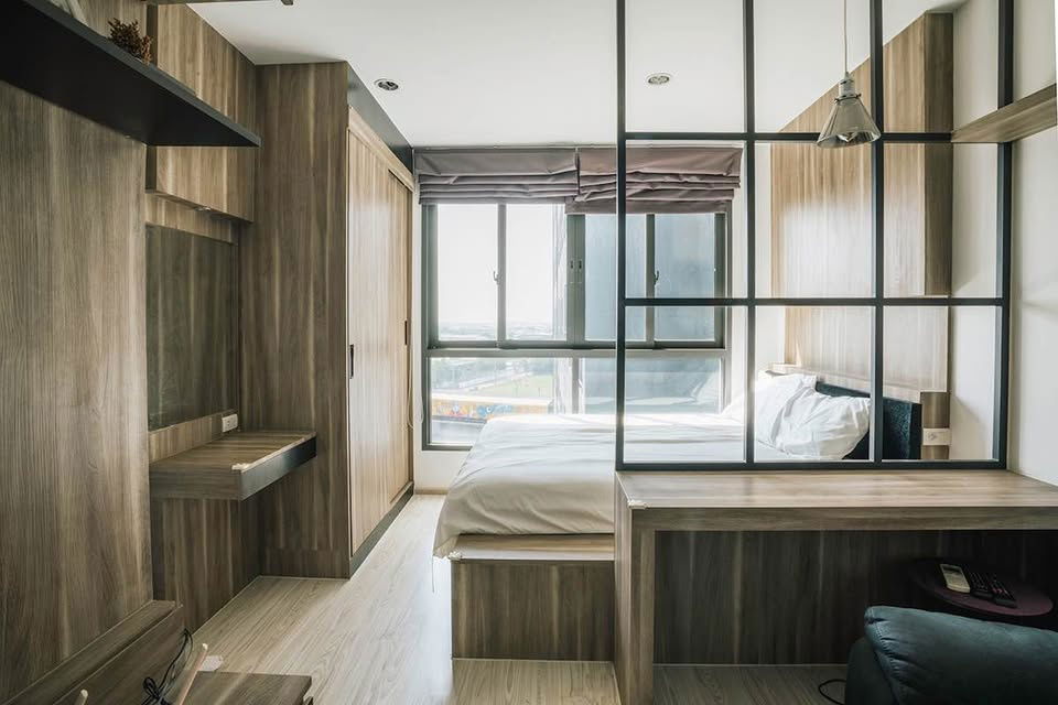 🏬 ให้เช่า ไอดีโอ โมบิ สุขุมวิท อีสท์เกต 🚅 ใกล้ BTS บางนา บิวท์อินใหม่มาก 💥 ราคา 10,000 บาท/เดือน