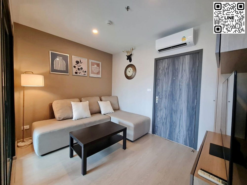 📲Line ID @556ryccg 🚄32 sqm 1 Bedroom Floor12A Elio Del Nest Sukhumvit 103 Fully furnished near BTS Udomsuk