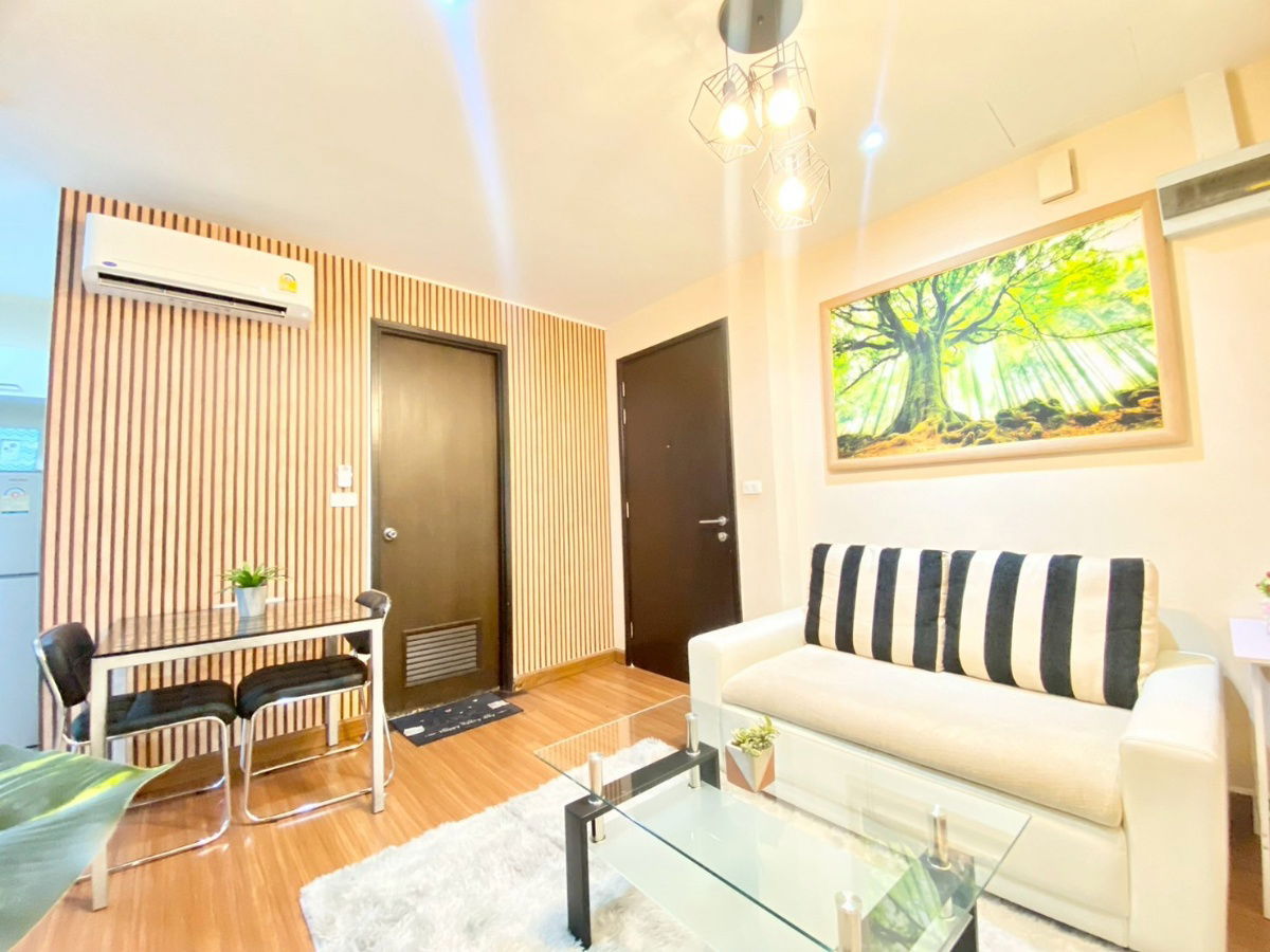 Diamond Ratchada  35 sqm. Price 13,900 baht, complete electrical appliances Ready to stay !!!!!