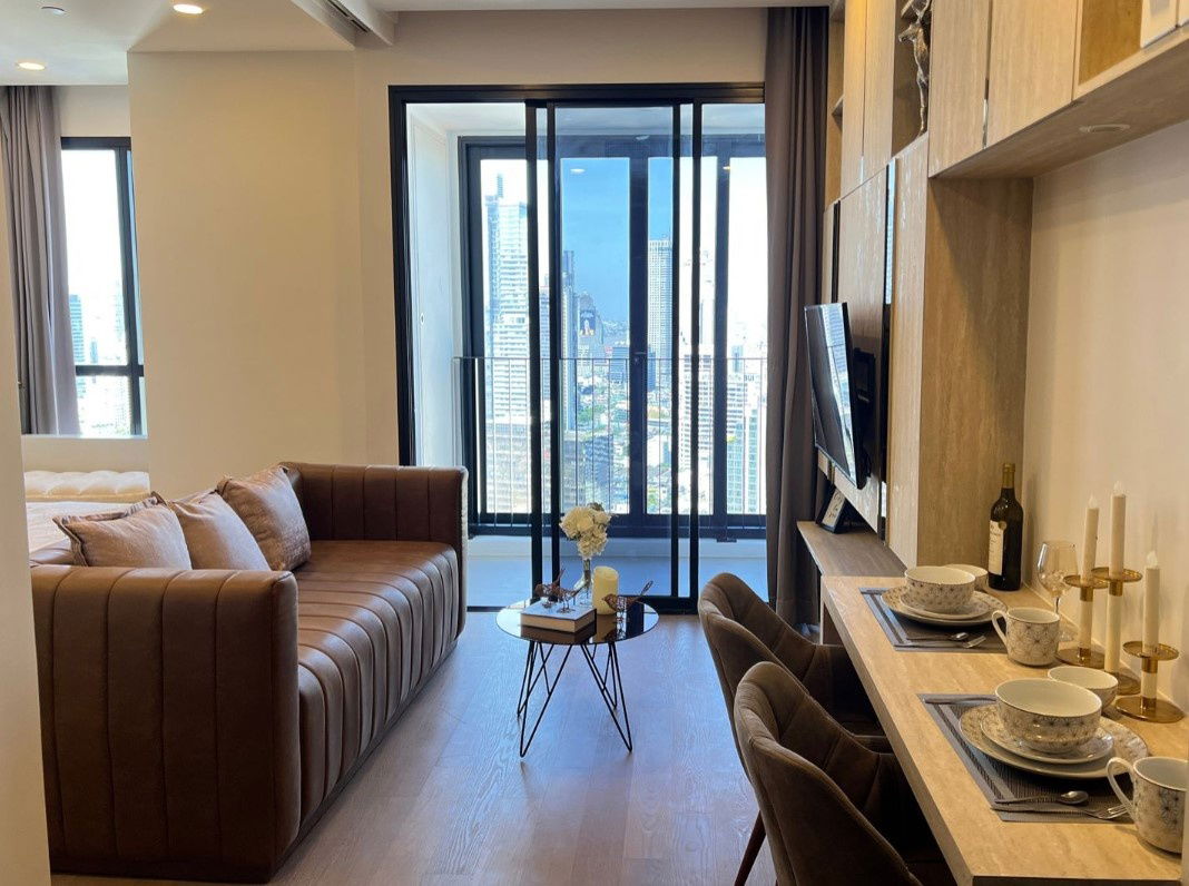 Ashton Chula-Silom   High Floor, City View! 1 Bedroom | 34 Sq.m. | Floor 35