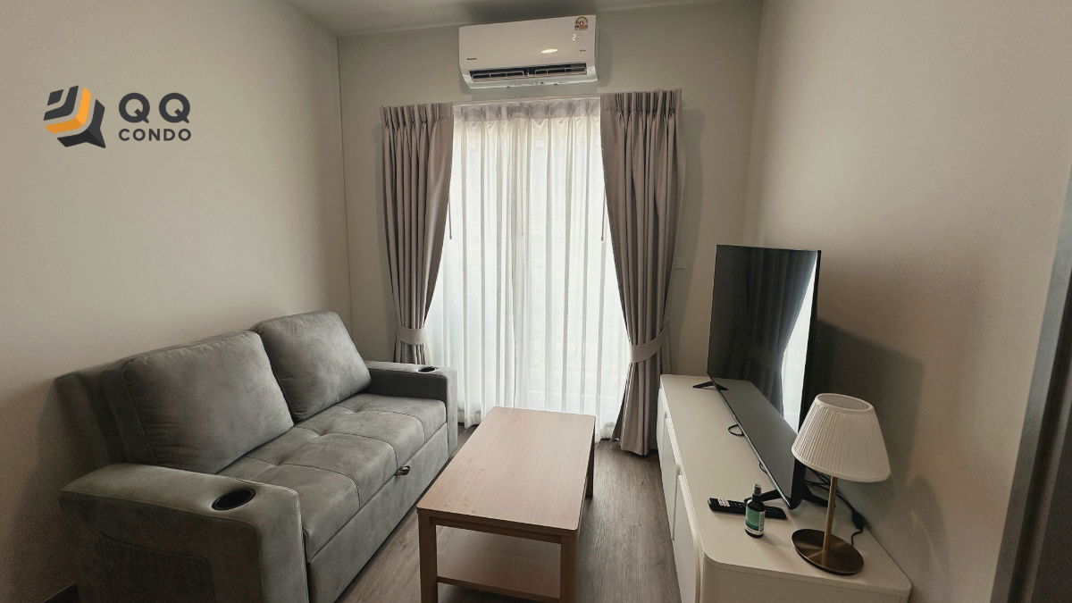 🏢For Rent Rich Point @BTS Wutthakat 🚈- 1Bed 30 sq.m., Beautiful room, fully furnished.