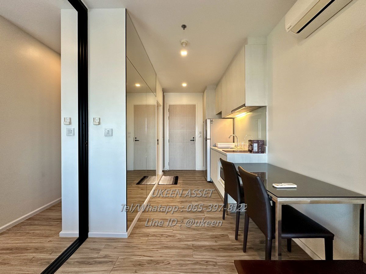 UK01-138 Condo for rent, Knightsbridge Sriracha : 1 bedroom, size 35 sq m., rent only 10,000 baht/month (1 year contract)