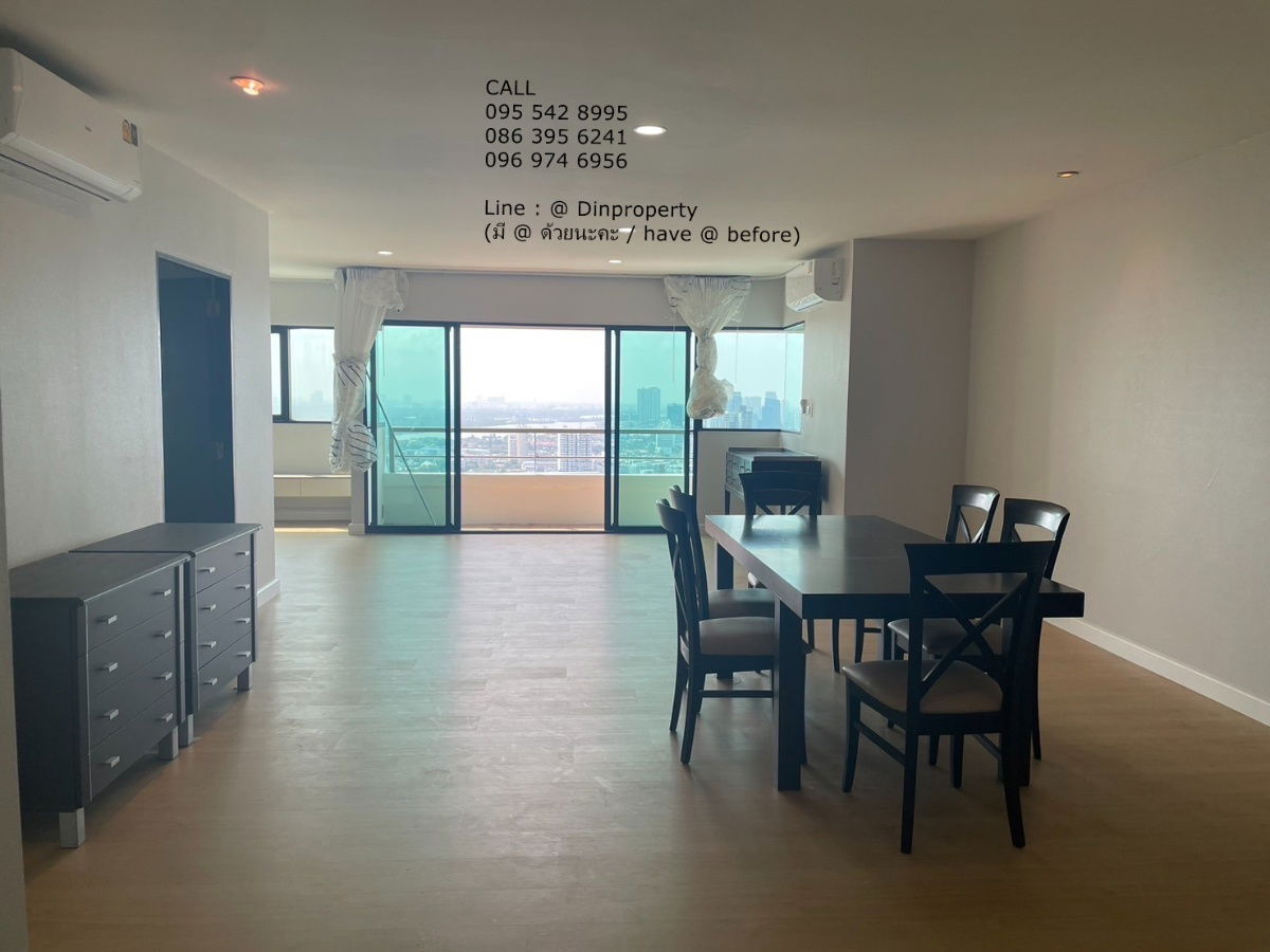 เช่า สาทร การ์เด้นส์ 3 ห้องนอน 4 ห้องน้ำ ใกล้ BTS ช่องนนทรี สาทร