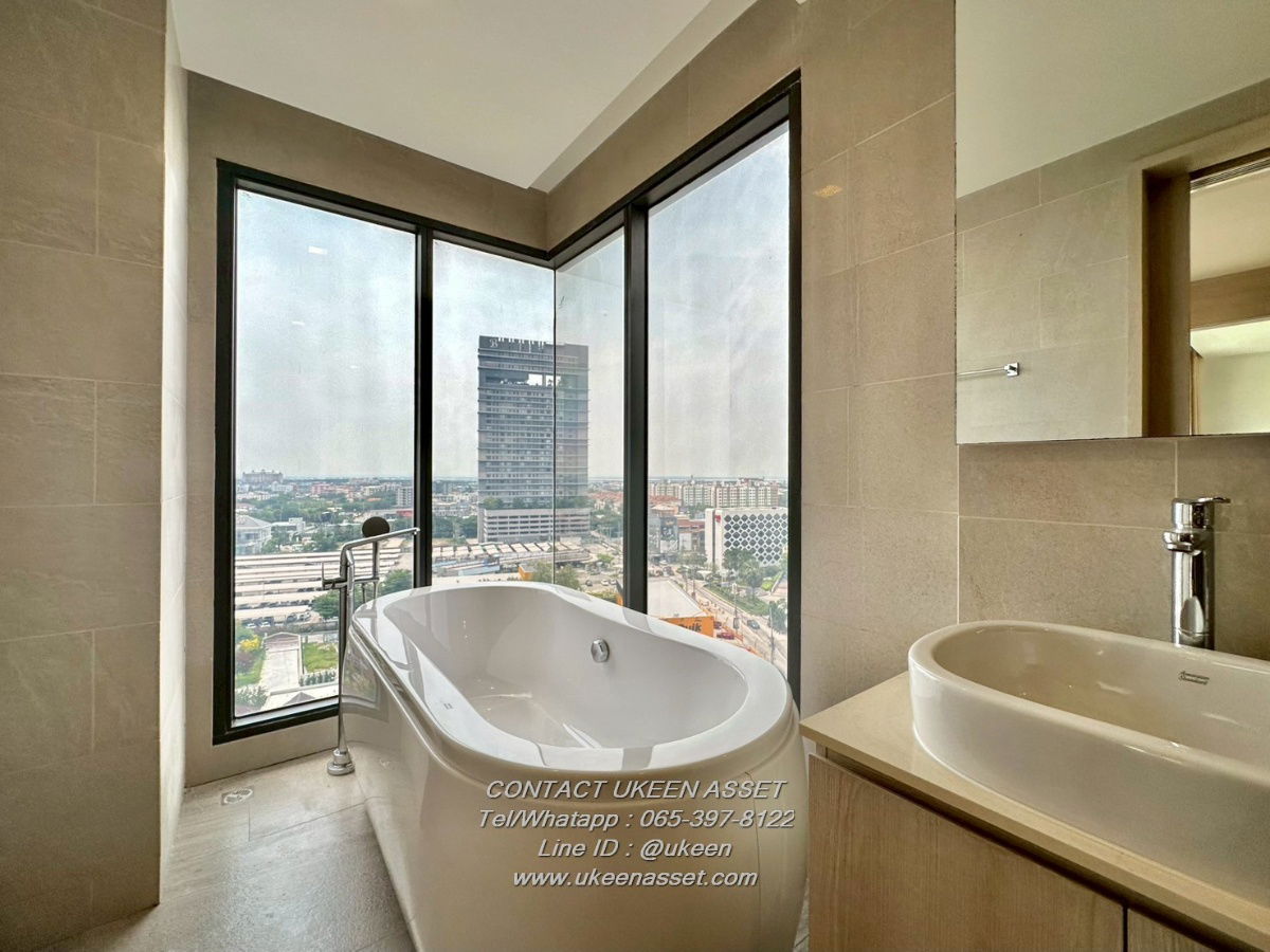 UK01-128Condo for rent Infinity One Chonburi **Special price 35,000 baht 2 bedrooms |70 Sq m.|With bathtub |Next to Central Chonburi,near Amata Nakorn