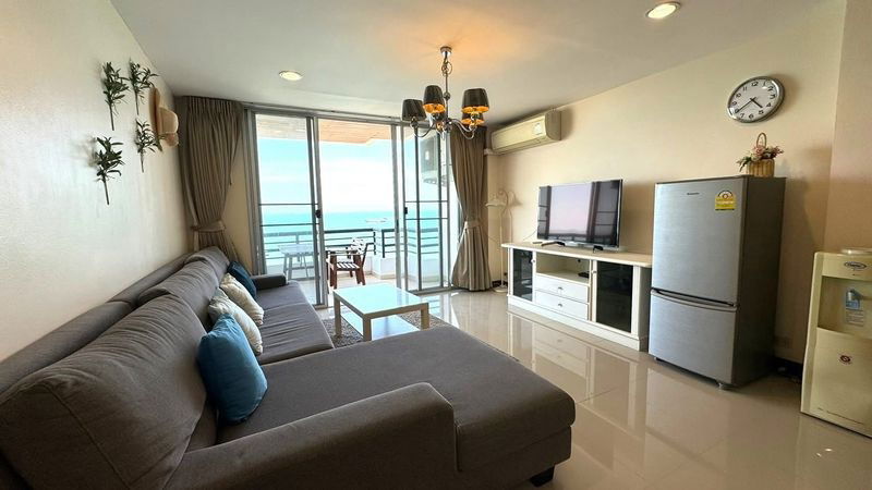 For rent Rama Harbour View Condominium, beautiful room, sea view, furnished,move in Ready