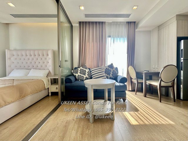 UK01-120 Condo for rent Infinity One Chonburi: 1 bed, 33 sq m., 14,000 baht/month. In the heart of the city, near Central Chonburi **