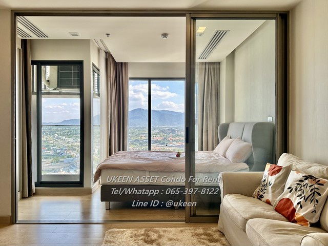 UK01-119 Condo for rent Infinity One Chonburi: 1 bed, 33 sq m. | City center, next to Central Chonburi shopping mall, rental price 12,000 baht/month