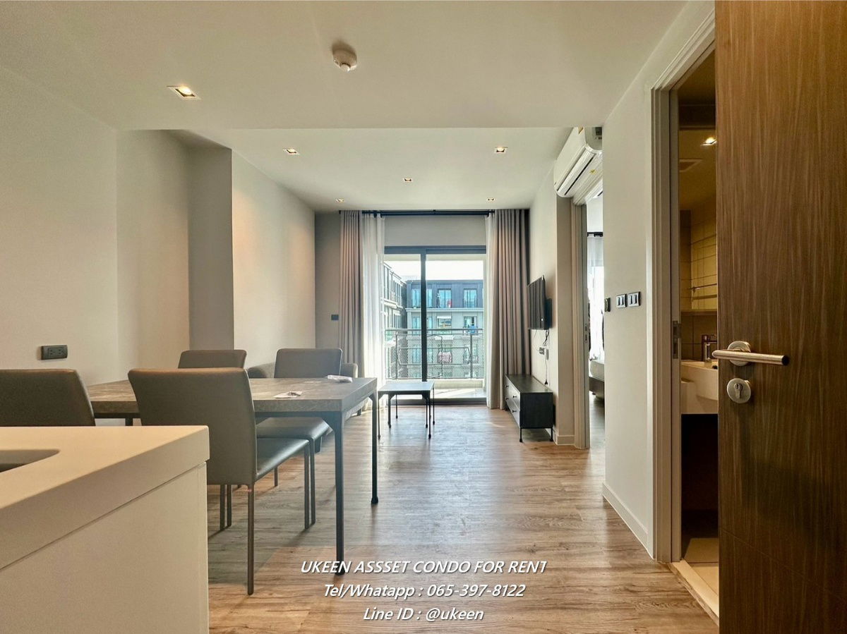 UK01-110 Condo for rent Chamonix Sriracha - Laemchabang Chamonix behind Kasetsart University Sriracha : 1 bedroom, 32 sq m., 10,000 baht/month