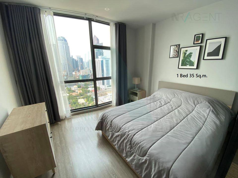 For Rent Condo RHYTHM EKKAMAI Building 1, Floor 10,1 bed room, Room size 35.00 sqm